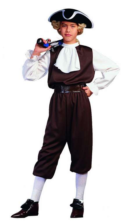 COLONIAL BOY CHILD COSTUME
