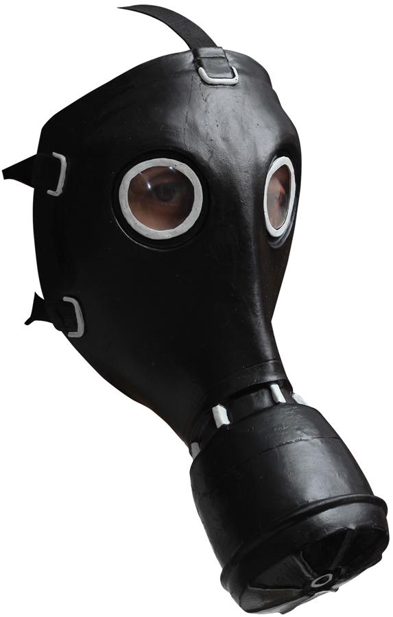 Black GP-5 Gas Latex Mask