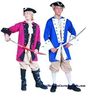 COLONIAL CAPTAIN ADULT COSTUME