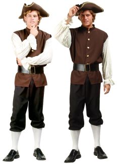 COLONIAL MAN ADULT COSTUME