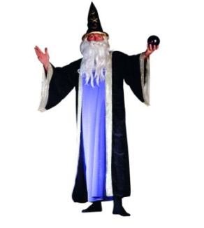 DELUXE WIZARD ADULT COSTUME, PLUS SIZE