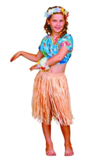 HAWAIIAN GIRL CHILD COSTUME
