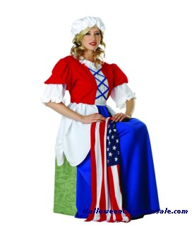 BETSY ROSS ADULT COSTUME