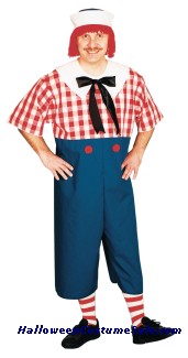 RAGGEDY ANDY ADULT COSTUME