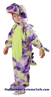 Dinosaur Child Costume (With Polka Dots)