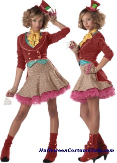 THE MAD HATTER JUNIOR TEEN COSTUME