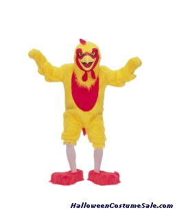 CHICKEN MASCOT ADULT COMPLETE COSTUME