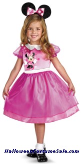 PINK MINNIE MOUSE BASIC COSTUME 
