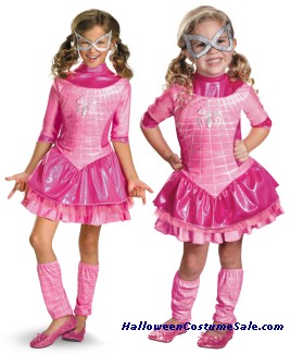 SPIDERGIRL PINK DELUXE CHILD/TODDLER COSTUME