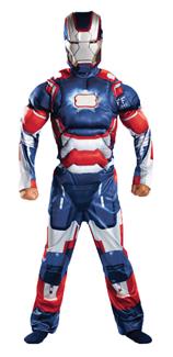 Boys Iron Patriot Classic Muscle Costume