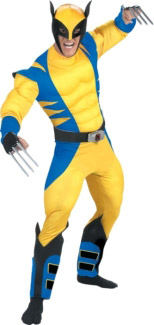 WOLVERINE MUSCLE ADULT COSTUME