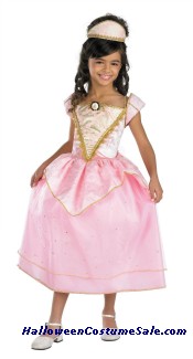 Child Barbie Party Princess Deluxe Costume