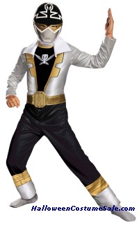SPECIAL SILVER RANGER CHILD COSTUME