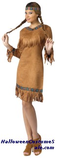 AMERICAN INDIAN WOMAN ADULT COSTUME