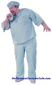 DOCTOR DOCTOR ADULT COSTUME - PLUS SIZE