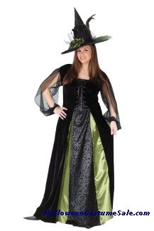 GOTH MAIDEN WITCH ADULT COSTUME