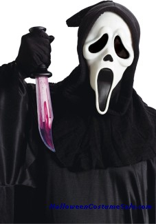 GHOST FACE DELUXE MASK KNIFE SET