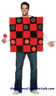 King Me! Checkers Adult Costume