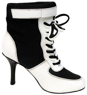 HARE BOOT BLACK AND WHITE