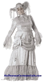 GHOSTLY LADY ADULT COSTUME - PLUS SIZE