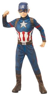 Boys Captain America Costume - Avengers 4