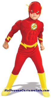 FLASH MUSCLE CHILD COSTUME