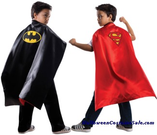 SUPER HERO CAPE REVERSBLE CHILD COSTUME