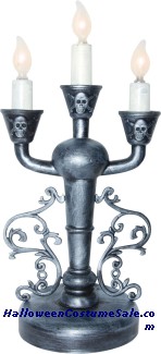 CANDLEABRA SILVER LED PROP