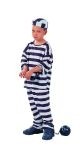 Convict boy costume includes top, hat &amp; pants.