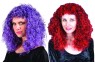 Curly Multicolored Wig - Excellent quality wig.