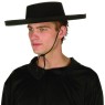 15" Black Bandit Hat.