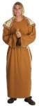 Joseph Costume includes robe, hooded cape and waist tiecord.