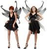 Midnight Fairy costume includes sleek dress with attached tulle skirt and marabou trimmed v neck. Back zip closure. Wings &amp; wand included. Also available in Plus Size:&nbsp;<a href="/MIDNIGHT-FAIRY-COSTUME-Grp-123Z81486-plus.aspx">Z81486-plus</a>.