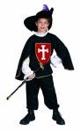 The Child Deluxe Musketeer Costume features a tunic with collar and sleeves &amp; pants. This periodic child costume is great for holidays, plays and events!