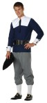 Pilgrim Man Adult Costume - Includes top, pants, and belt.