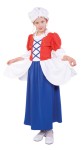 Betsy Ross Child Costume - Includes red and white top, royal and white skirt, and white cap.  Made of Poplin fabric. Also available in Adult Size:&nbsp;<a href="/betsy-ross-adult-costume-grp-123z81216.aspx">z81216</a>.
