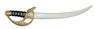 Pirate Sword Plastic Toy - Very realistic; a nice addition to any pirate costume.  Measures 21 inches long.