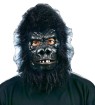 Gorilla Deluxe Mask - Latex rubber mask w/ attached hair.