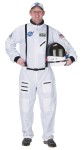 Adult Astronaut Costume - You cant get more real than our Astronaut Suit. Its top quality and official look makes it seem like it is real. Costume includes NASA jumpsuit, official NASA patches, including special commander patch, and official looking embroidered NASA cap. Helmet sold separately. Large approximately Sizing: 170lbs to 220 lbs. And 5 8" to 6 2" tall.