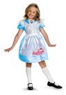 Classic Alice Child Costume - Classic costume has dress with attached pinafore. Knee highs and shoes not included.