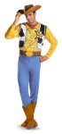 Classic Woody Adult Costume - Printed jumpsuit includes the cowboy hat.