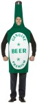 Beer Bottle Adult Costume - New light weight foam, green beer bottle over the head tunic costume. Sure to be the life of the party!
