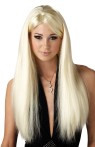 In the tradition of Hollywood Babes. Long layered, soft look wig.
