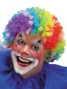 Be your favorite Clown!  Seven-color, tight curl afro wig.  Wigs are sized to fit both male and female! Designed with stretch net under cap.