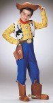 Woody Deluxe Child Costume - Includes: Bodysuit with belt buckle, attached vest and holster, boot spats with spurs, cowboy hat and bandana.