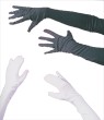 Stylish Stretch Opera Gloves measuring 20 1/2 inches long. 100% polyester. Adult size.